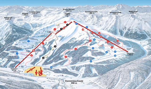 Skigebied Riesneralm